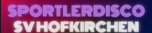 Einladung zur Sportlerdisco